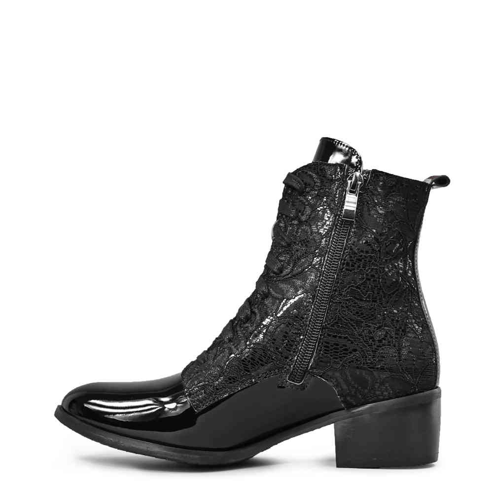 Altercore - Zelda Vegan Bottines - Noir